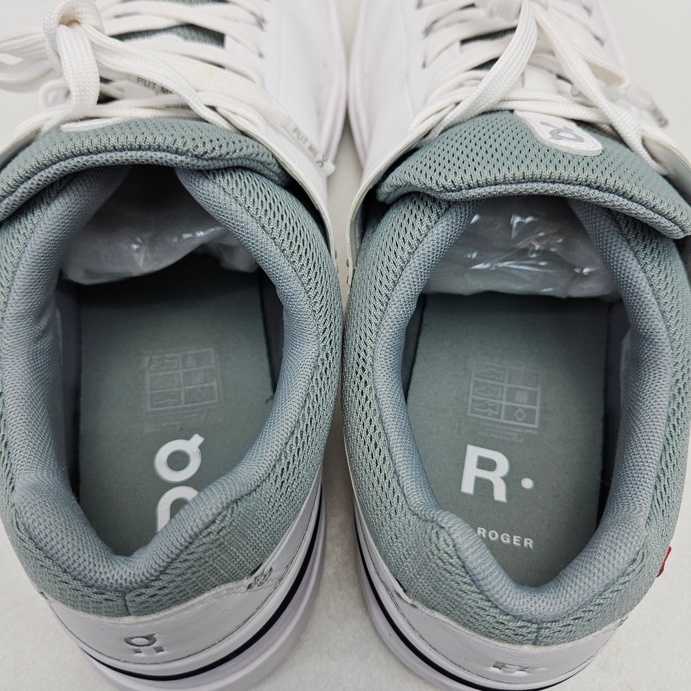 On Running Mens The Roger Advantage White Cobalt Sneakers 48.99152 Size 11.5 - Picture 9 of 11